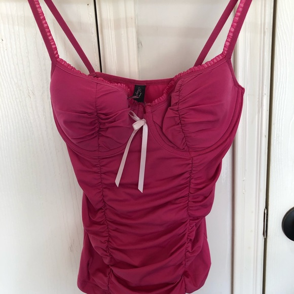 Vintage Victoria’s Secret Pink Bustier Top